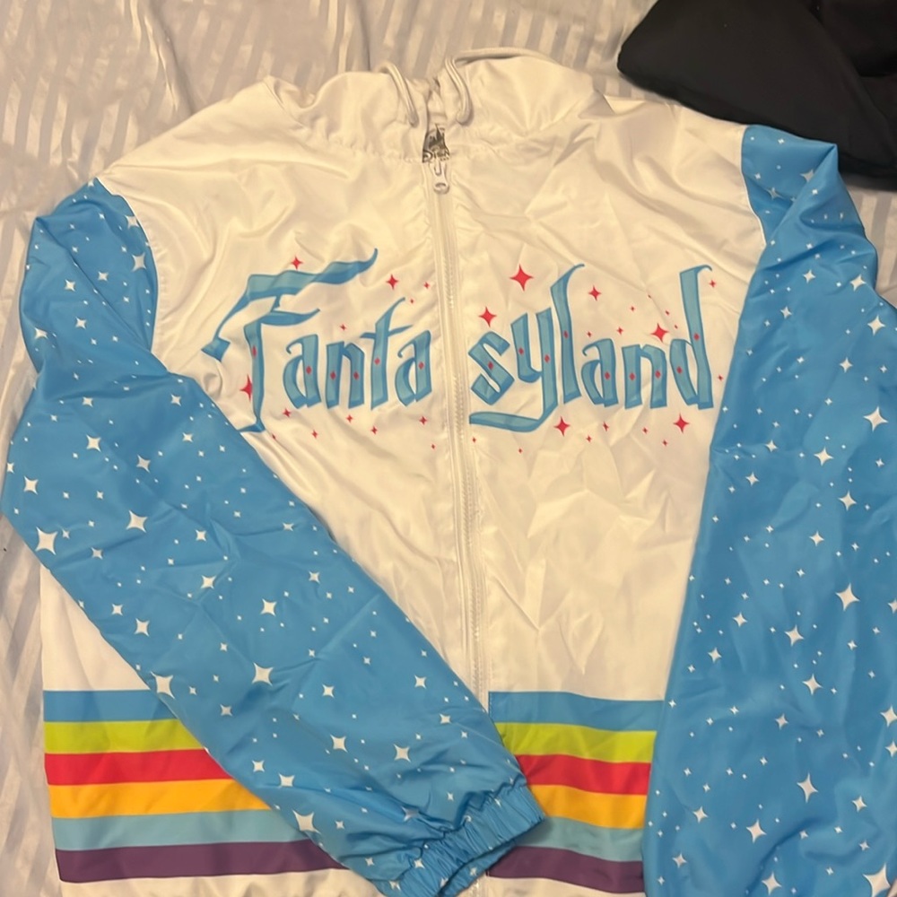 Disney Fantasyland Windbreaker Size L